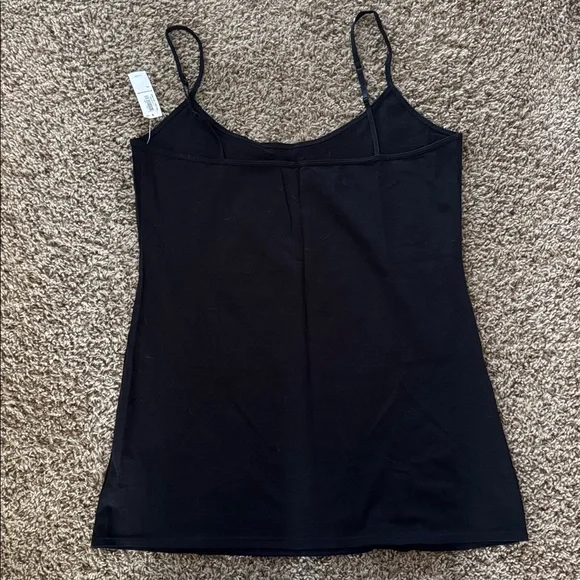 Old Navy First Layer Tank W/Spaghetti Straps Black - Picture 5 of 5